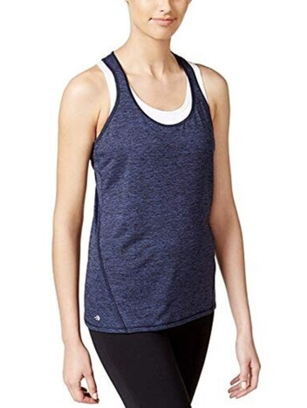 Ideology Womens Racerback Heather Scoop Neck Active Wear Tank Top Size XL - Picture 1 of 2